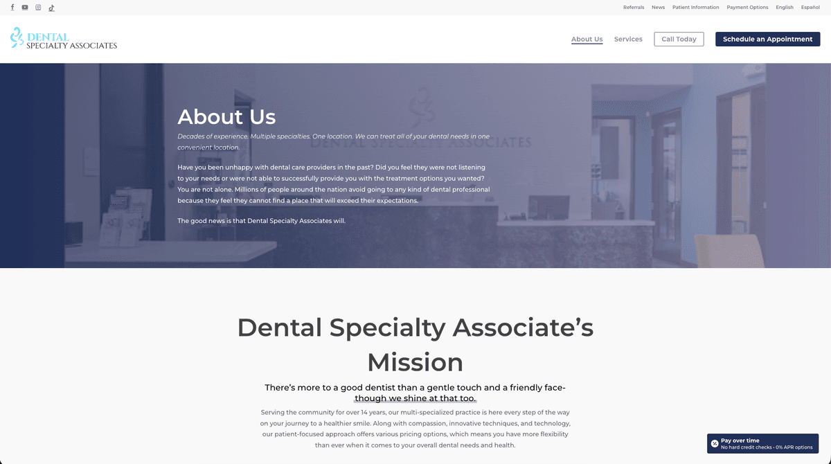 Arizona Dental Specialists screenshot 3