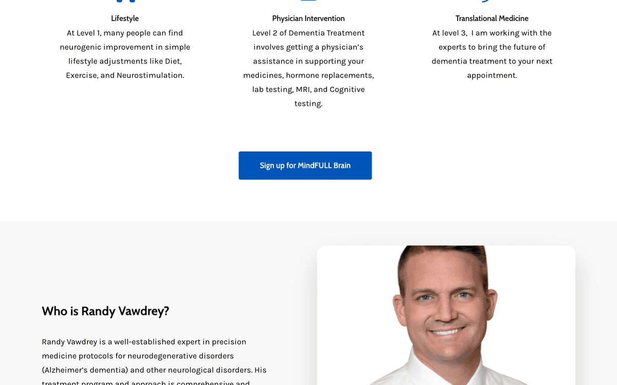Randy Vawdrey, NP-C screenshot 3
