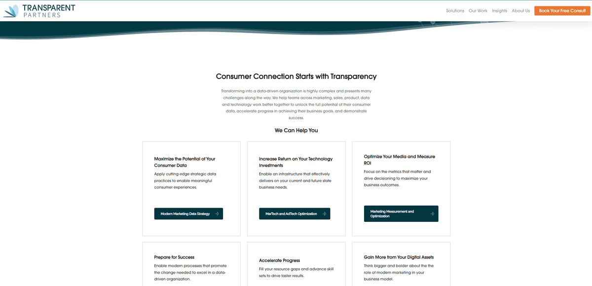 Transparent Partners screenshot 2